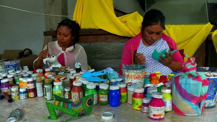 Alebrijes: fantasías talladas en Oaxaca