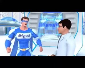 Commander Safeguard Water Fight With Dirtoo & Germs Force - Water Sequence