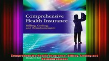READ FREE FULL EBOOK DOWNLOAD  Comprehensive Health Insurance Billing Coding and Reimbursement Full EBook