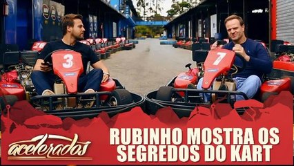 Rubinho desvenda os segredos dos karts