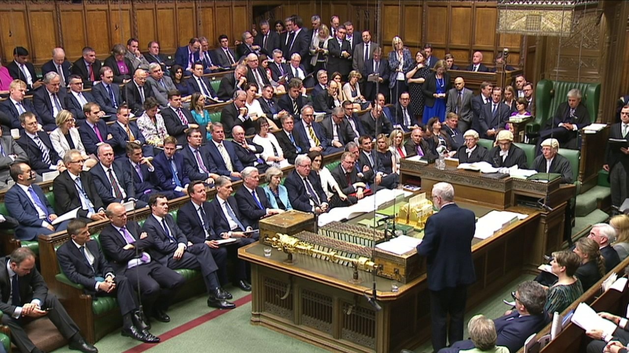 Corbyn takes fire at internal factions