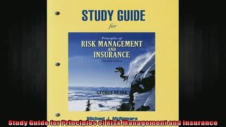 READ book  Study Guide for Principles of Risk Management and Insurance Full Free