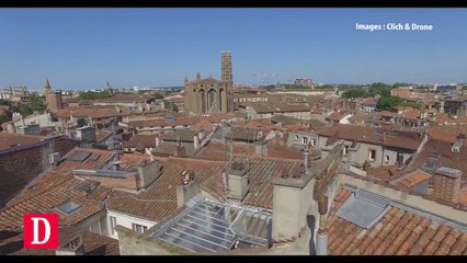 Une oeuvre monumentale accrochée à Toulouse