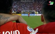 Vidal Penalty Missed Argentina vs Chile  Copa America 26.06.2016