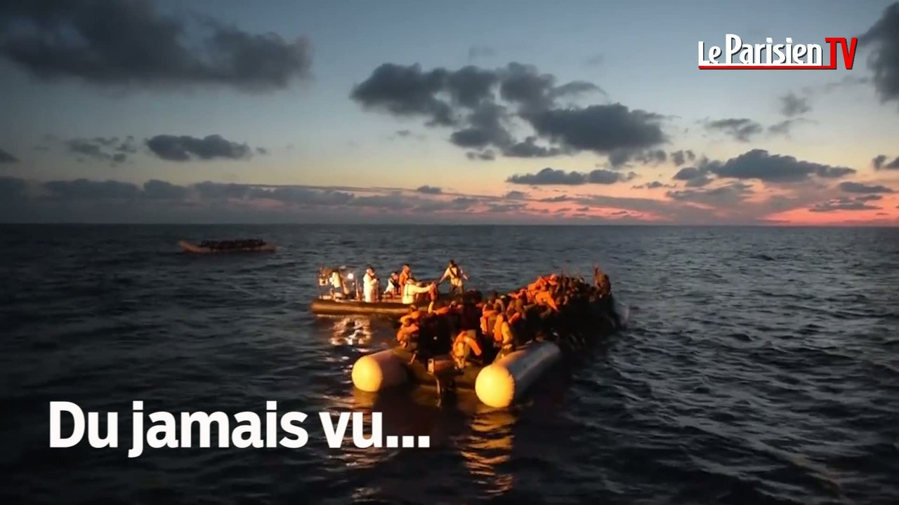 Armée et ONG  sauvent 5000 migrants au large de la Lybie