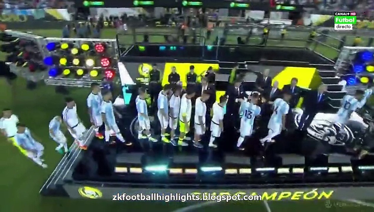 Argentina vs Chile HD Full Trophy Ceremony & Celebration - Copa America Centenario Final - 26.06.2016 HD