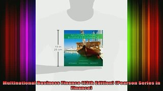 DOWNLOAD FREE Ebooks  Multinational Business Finance 13th Edition Pearson Series in Finance Full EBook