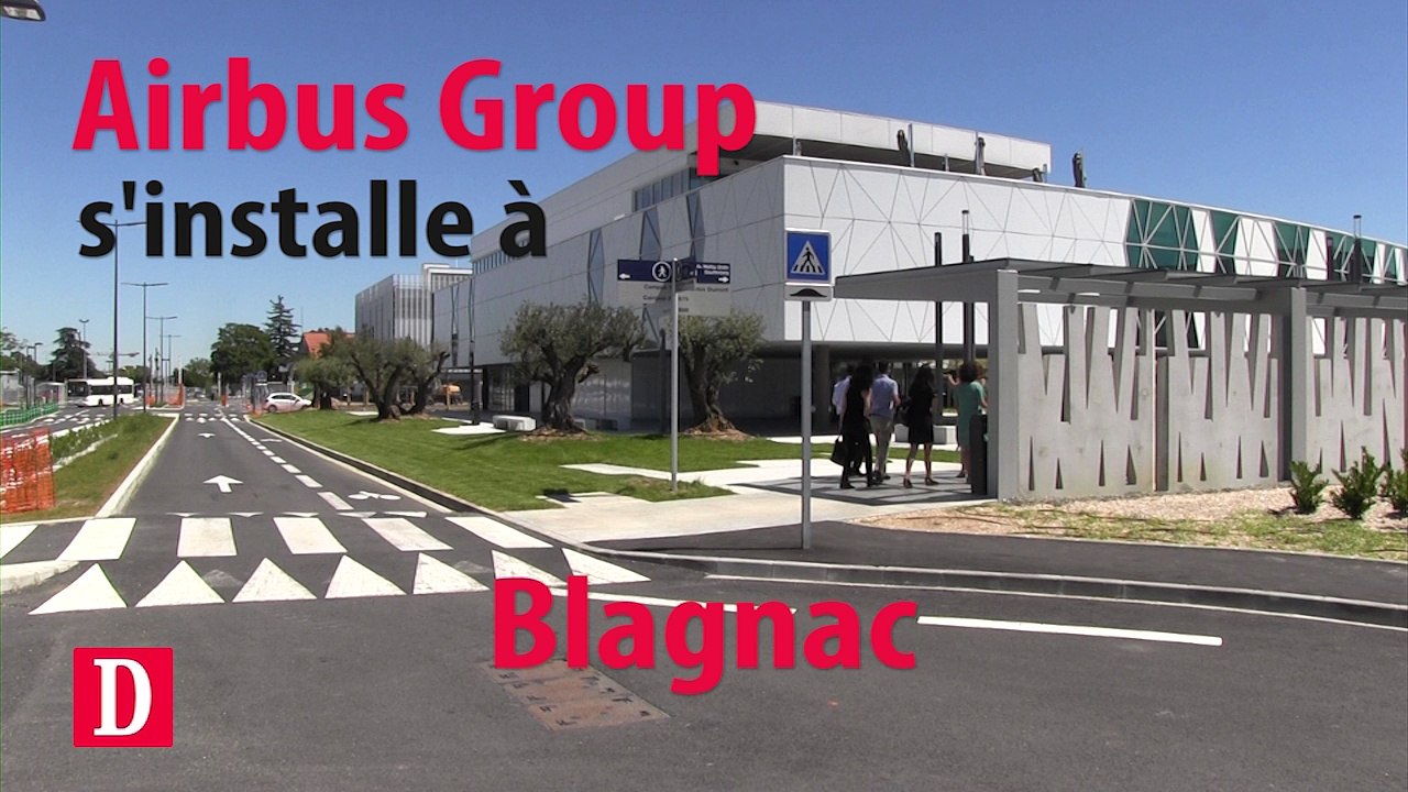 Visite du nouveau siège d'Airbus Group à Blagnac