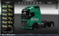 Euro Truck Simulator 2 тюнингуем,перекрашиваем грзовик VOLVO FH 2013