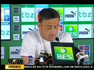 Paulo Bento comenta saída de Nani @ AFA23