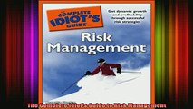 Free Full PDF Downlaod  The Complete Idiots Guide to Risk Management Full EBook