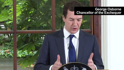 Osborne makes first public comments since UK vote to leave EU