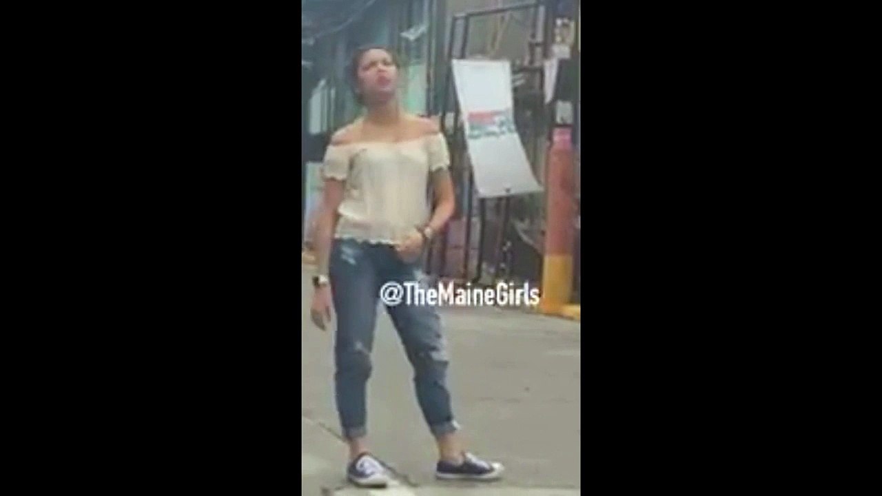 Eat Bulaga Kalye Serye June 27, 2016 Behind the seen Ang paghahanda ni Maine sa prod number sa barangay!