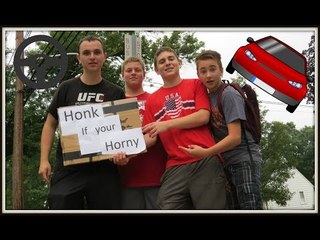 Honk if you're Horny! (Public Reactions)