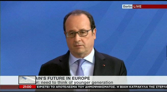 Μέρκελ, Ολάντ, Ρέντσι