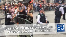 Londres: Un policier demande son petit-ami en mariage pendant la Pride parade