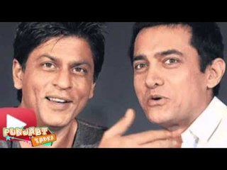 Aamir Khan ABUSES Shahrukh Khan at PK POSTER LAUNCH