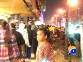 Karachi Eid Shopping -27 June 2016