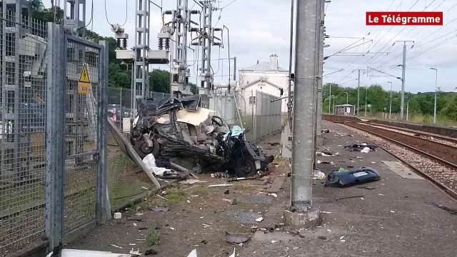 Landivisiau (29). Un TGV percute une voiture : un mort