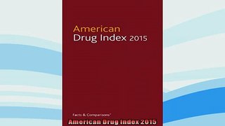 READ book  American Drug Index 2015  DOWNLOAD ONLINE