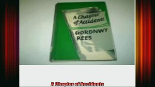 READ book  A Chapter of Accidents Full Free