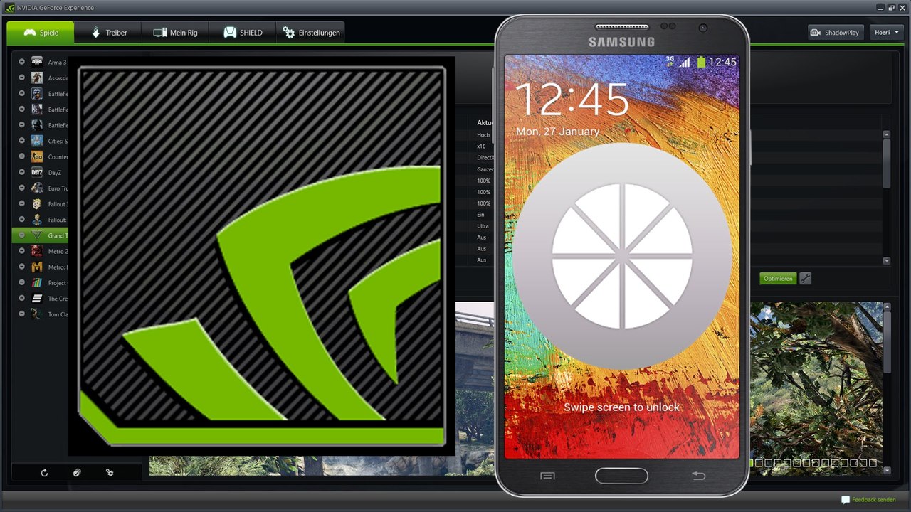 [TUT] GeForce Experience aufs Handy streamen [DE | FullHD]