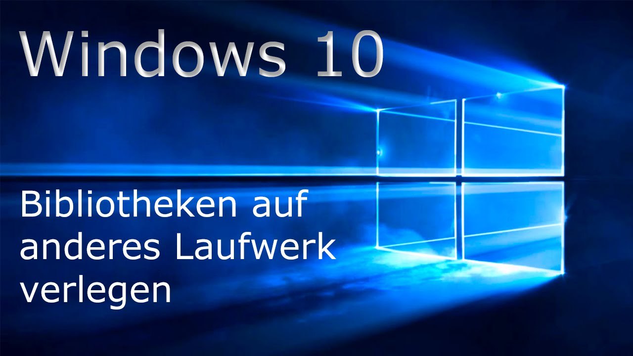 [TUT] Windows 10 Bibliothekenspeicherpfad ändern [DE | FullHD]