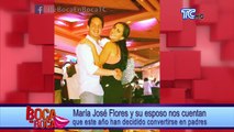 María José Flores y su esposo nos cuentan que este año han decidido convertirse en padres