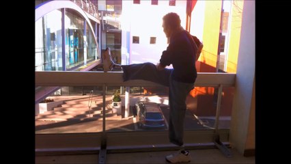 levé de jambes et barre fixe