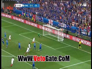 "رونى"يتقدم بالهدف الاول لـ انجلتار امام ايسلندا