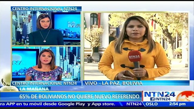 Encuesta revela que un 65% de los bolivianos rechaza nuevo referendo para reelección de Evo Morales