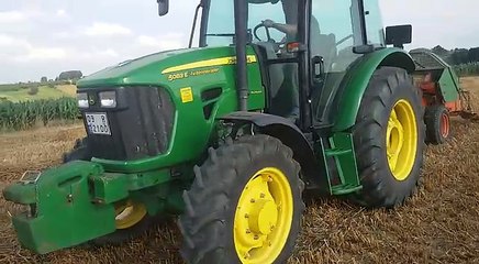 john deere 5083e balya basma