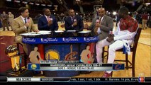 Charles Barkley Talks to Draymond Green About Kicking People LIVE 6-10-16