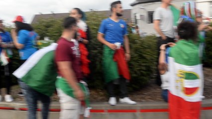 Ambiance italienne dans le Borinage après la victoire contre l'Espagne