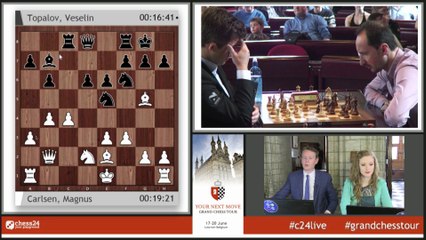 Your Next Move Grand Chess Tour Day 2 Rapid Round 6 - Chess24