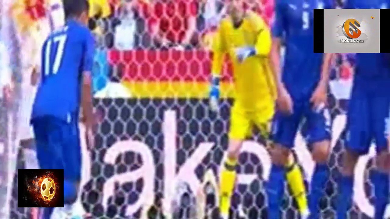 ملخص مباراة إيطاليا وأسبلنيا 2-0 يورو 2016 دور ال16 تعليق عصام الشوالى