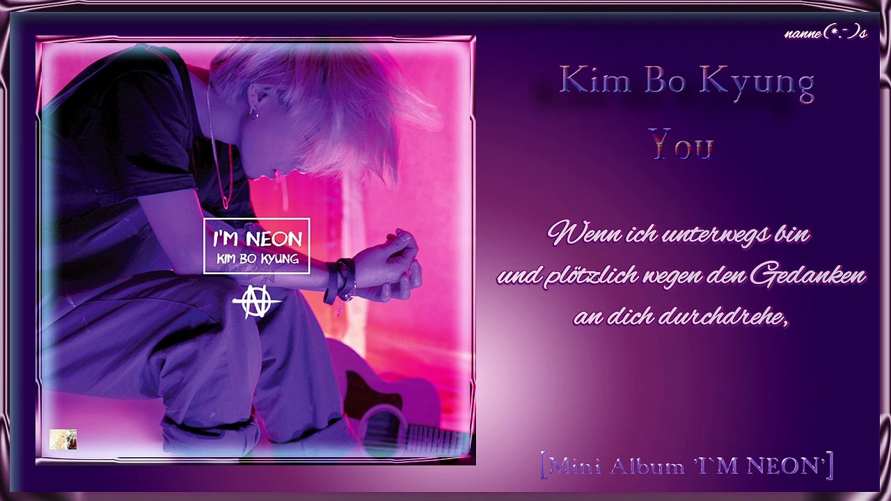 Kim Bo Kyung – You k-pop [german Sub]