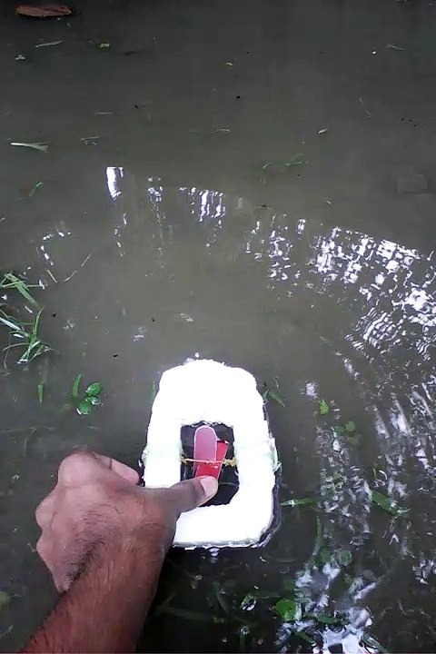 Mini boad on road
