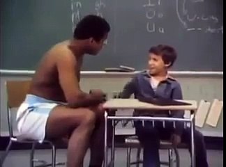 Muhammed Ali'den mükkemmel ders
