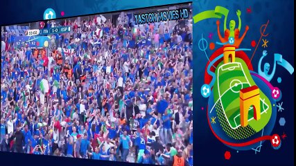 Italie 2–0 Espagne [Euro 2016]