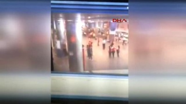 Atatürk Havalimanında Patlama Anı