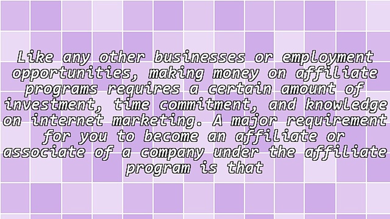4 Excellent Ways of Making Money From Affiliate Programs