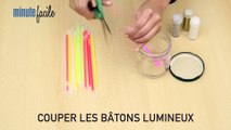 Déco Brico Jardinage : DIY : fabriquer une lampe bocal avec des bâtons lumineux