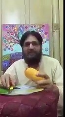 آم کهانے کا نیا اور آسان طریقہ