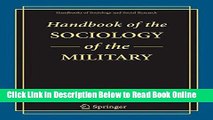 Download Handbook of the Sociology of the Military (Handbooks of Sociology and Social Research)