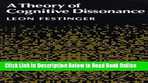 Download A Theory of Cognitive Dissonance  PDF Online