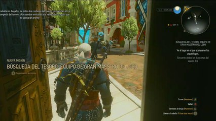 The witcher 3 Blood and Wine, parte 81, El equipo de gran maestro de la escuela del oso