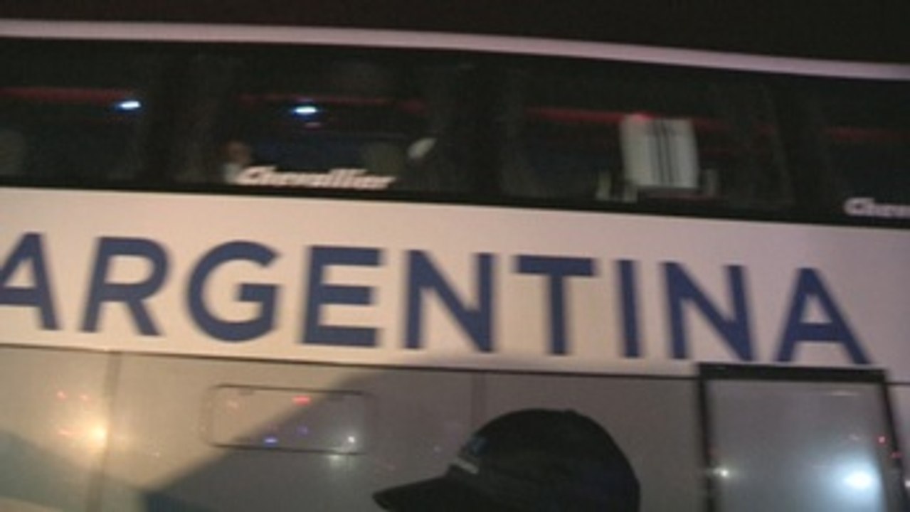 Los Albicelestes llegan a Argentina en silencio