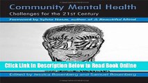 Download Community Mental Health: Challenges for the 21st Century  Ebook Online