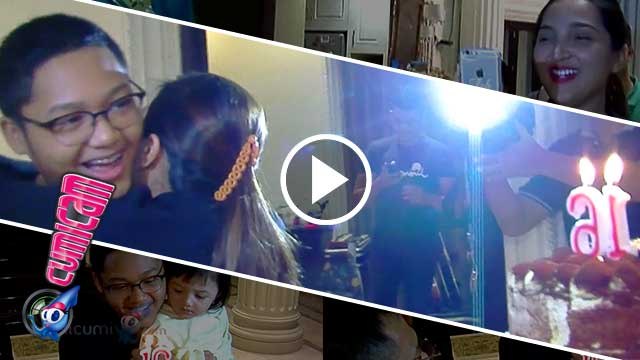 Kejutan Heboh di Ulang Tahun Azriel - Cumicam 28 Juni 2016